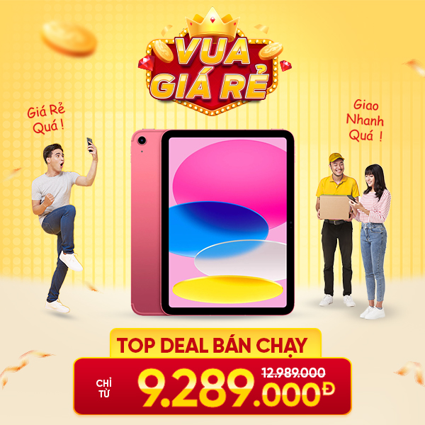 iPad Gen 10 10.9 inch Wifi 64GB Chính Hãng